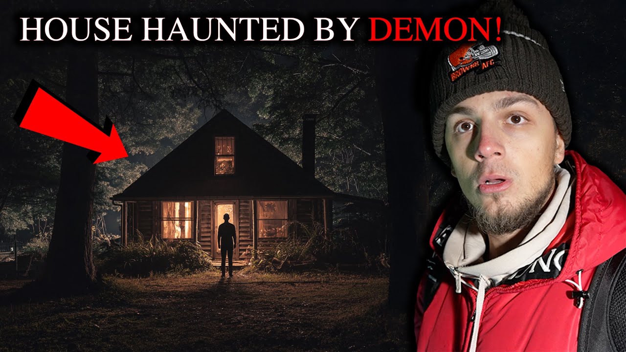 Our TERRIFYING Experience In Haunted DEMON HOUSE - DOORS SLAM SHUT!