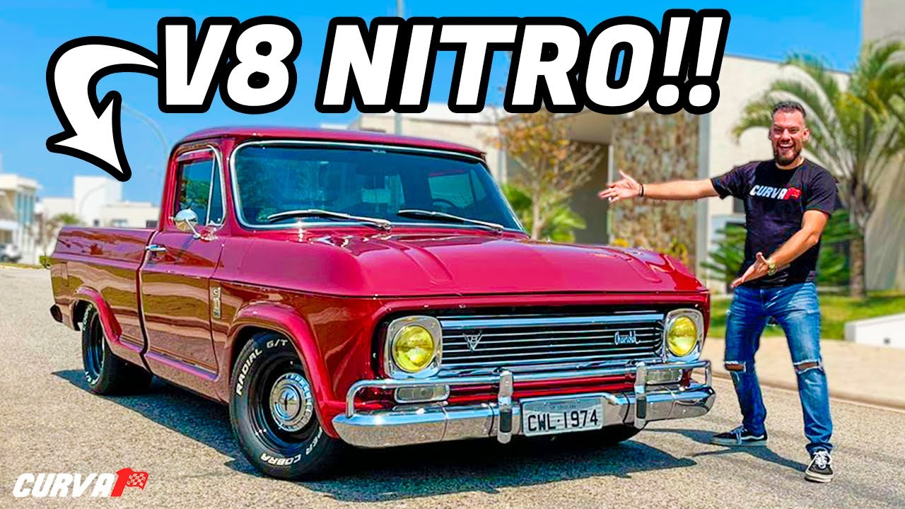 MOTOR DE CORVETTE NA CHEVROLET C10!!!