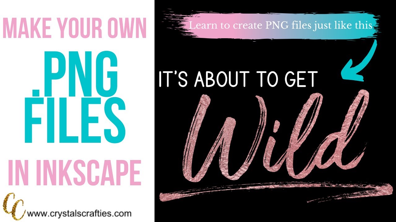 How to make your own PNG files in Inkscape