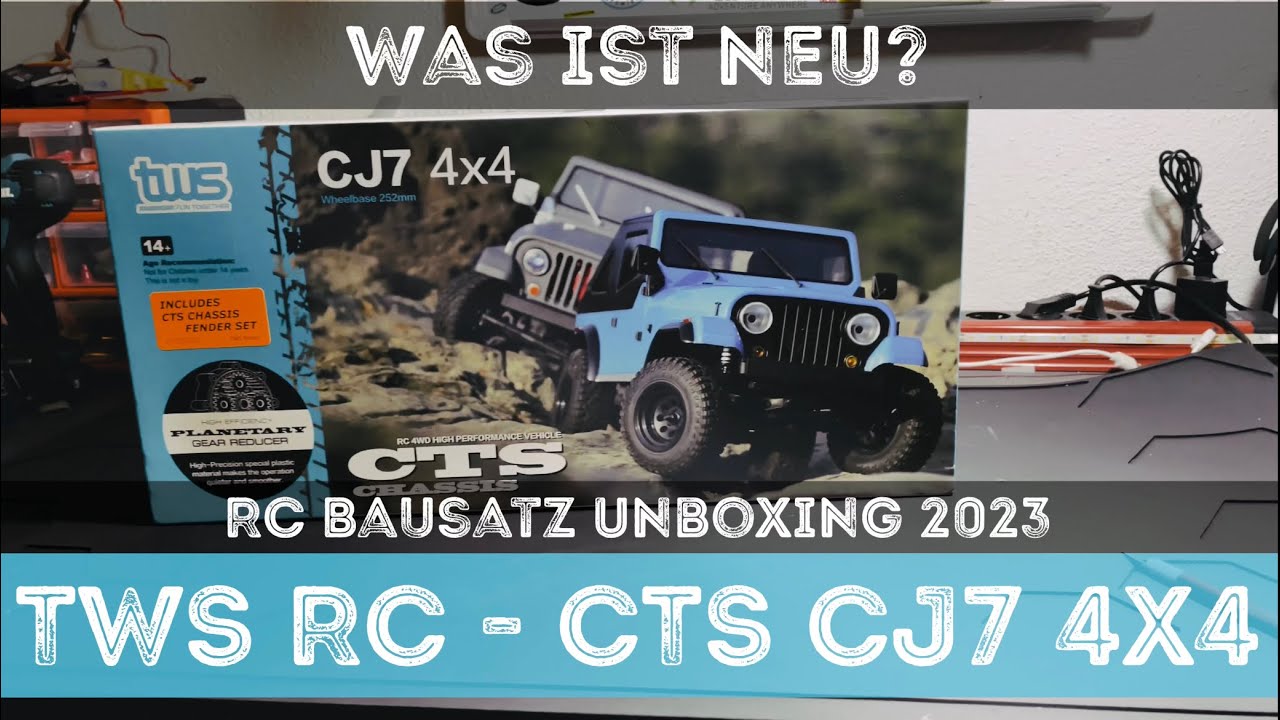 TWS RC - CJ7 Bausatz / Kit UNBOXING 2023 - Was ist Neu??
