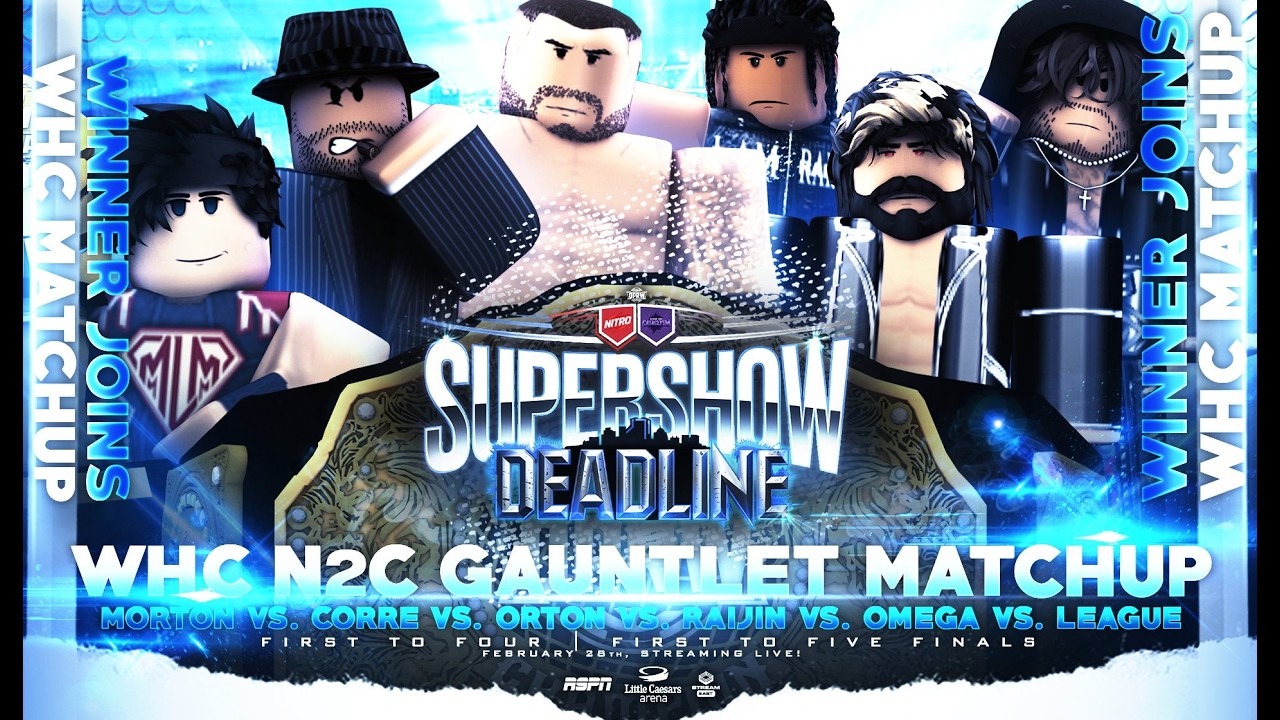 OPRW Supershow: Deadline // WHC Number 2 Contender // 6-Man Gauntlet