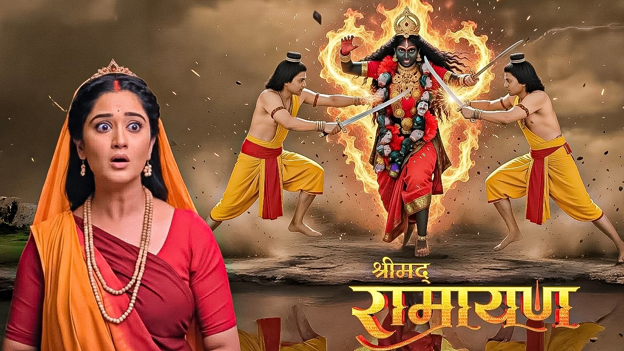 Love-Kush की हुई काली माँ से युद्ध सीता माता हुई हैरान|| Shrimad Ramayan || Full Episode ||