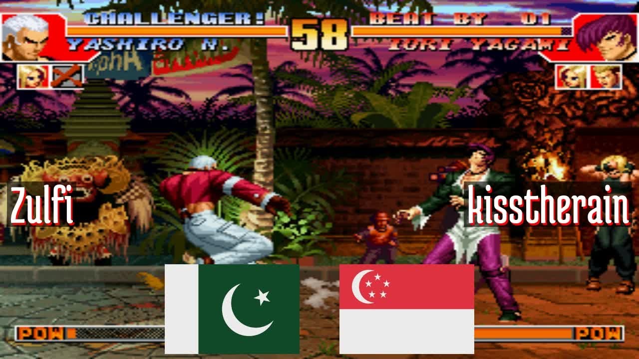 FT10 @kof97: Zulfi (PK) vs kisstherain (SG) [King of Fighters 97 Fightcade] Sep 8