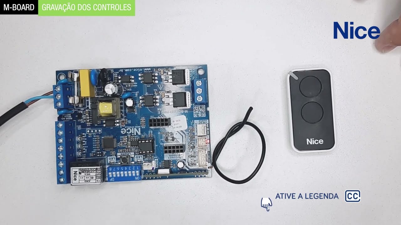 Tutoriais | M-Board | GRAVAÇÃO DOS CONTROLES