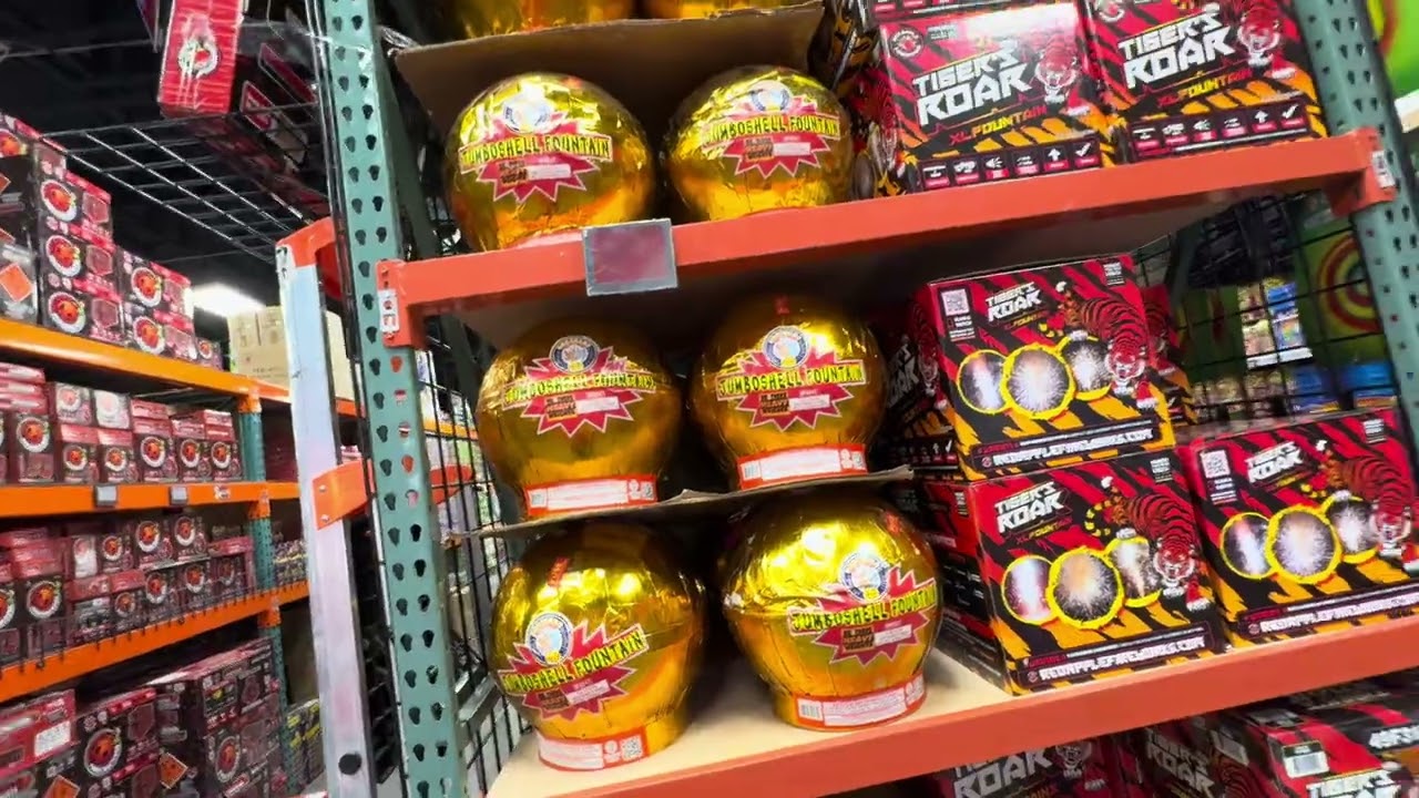 Red Apple Fireworks Store Walkthrough with Promo Sale Pricing!!