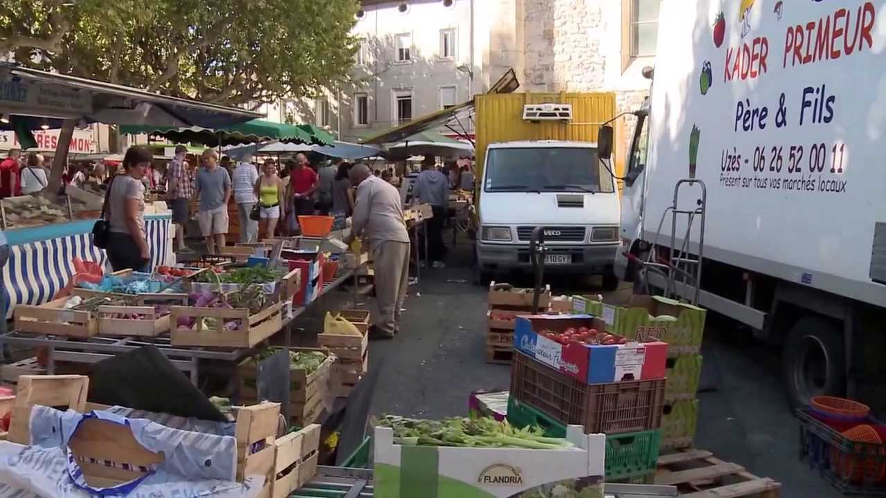 Saint Ambroix markt