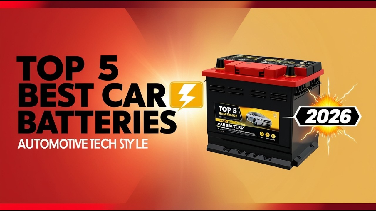 Top 5 Best Car Batteries 2026 | Reliable & Long-Lasting Picks
