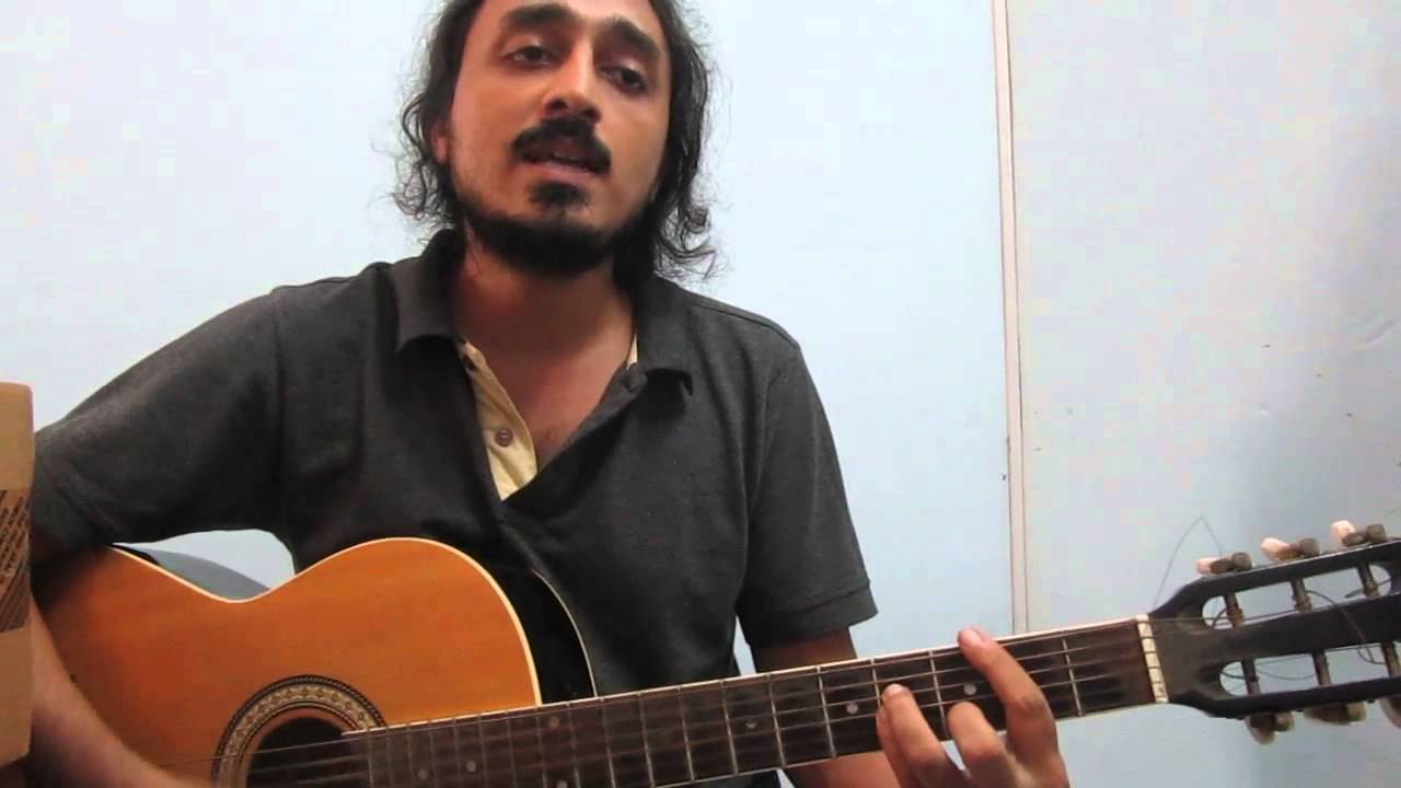 Sree Ragamo - Pavithram - Malayalam song unplugged - Guitar vocal