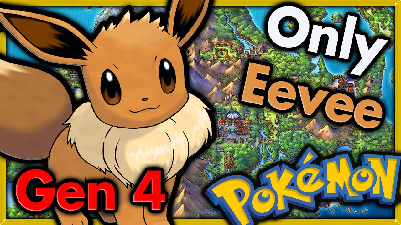 Can I Beat Pokemon Platinum with ONLY Eevee? 🔴 Pokemon Challenges ► NO ITEMS IN BATTLE