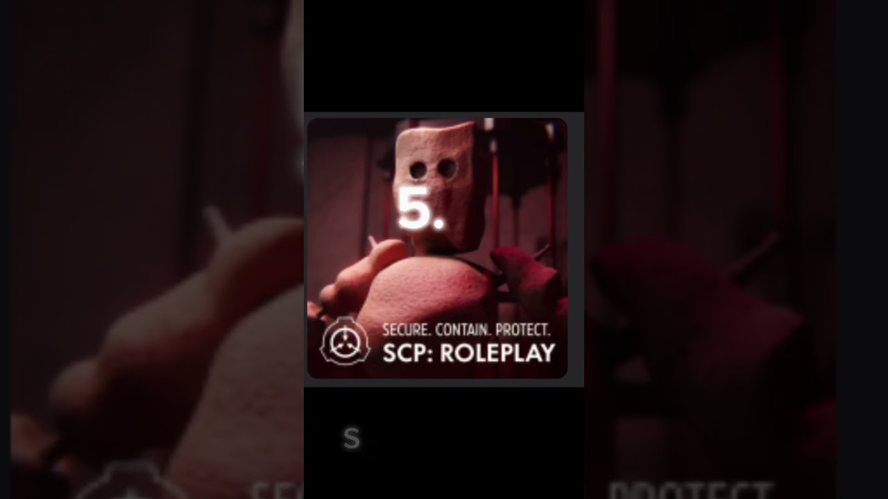 Best SCP Games on Roblox #roblox #scp