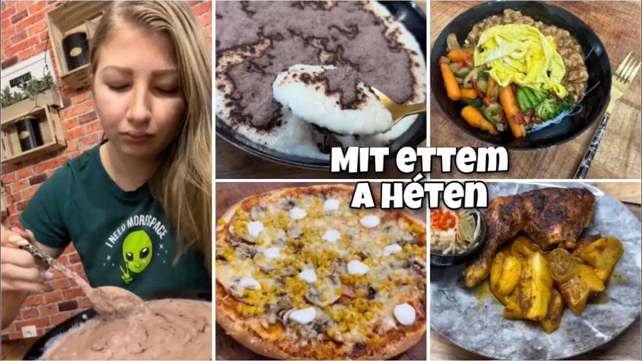 Mit ettem a héten|Pizza|Almás pite|Kínai|Csiky Beatrix
