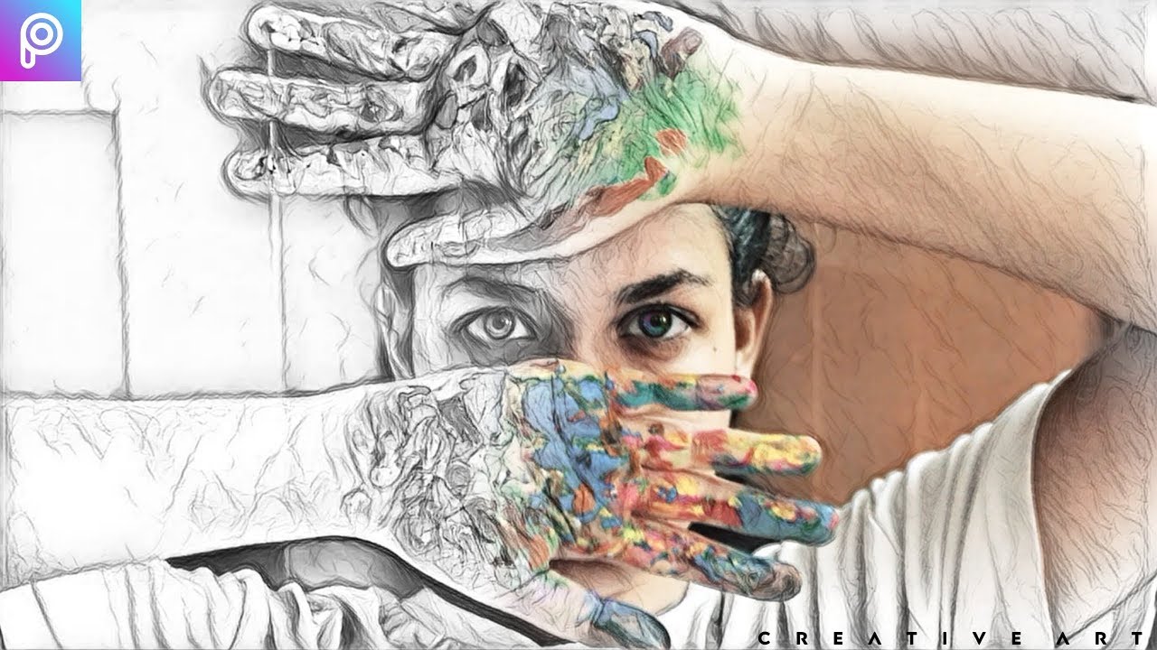Portrait Sketch Effect | Picsart Photo Editing