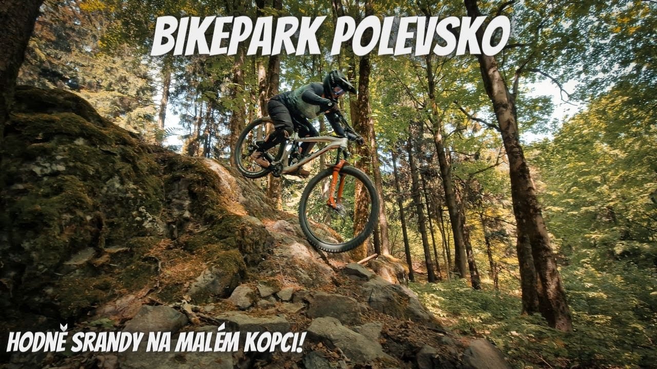 BIKEPARK POLEVSKO 2022 - I na malým dobře pojezdíš! (Hrobník, Blottendorfská...) [4K]