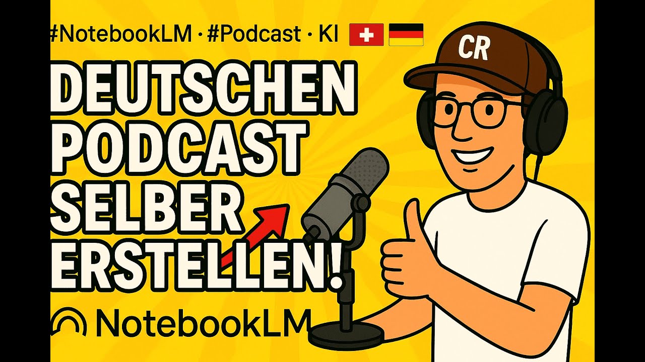 NotebookLM Tutorial: KI-Podcast auf Deutsch erstellen &ndash; EINFACH & SCHNELL!