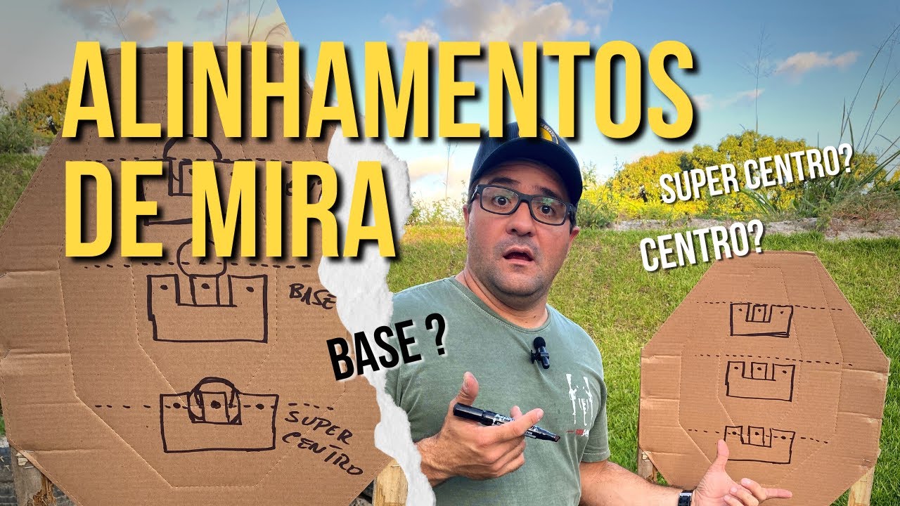 Como saber QUAL é o ALINHAMENTO DE MIRA da minha pistola?