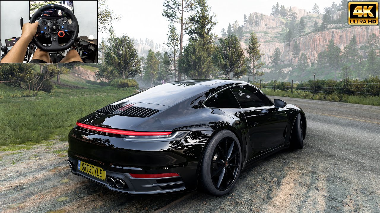 Porsche 911 Carrera s | Forza Horizon 5 | Logitech g29 gameplay
