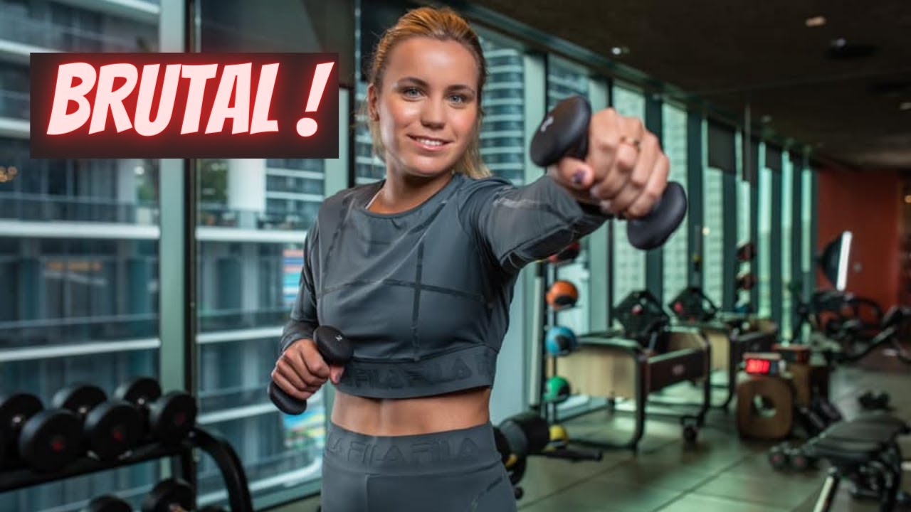 Sofia Kenin INSANE Tennis Training & Playing Style