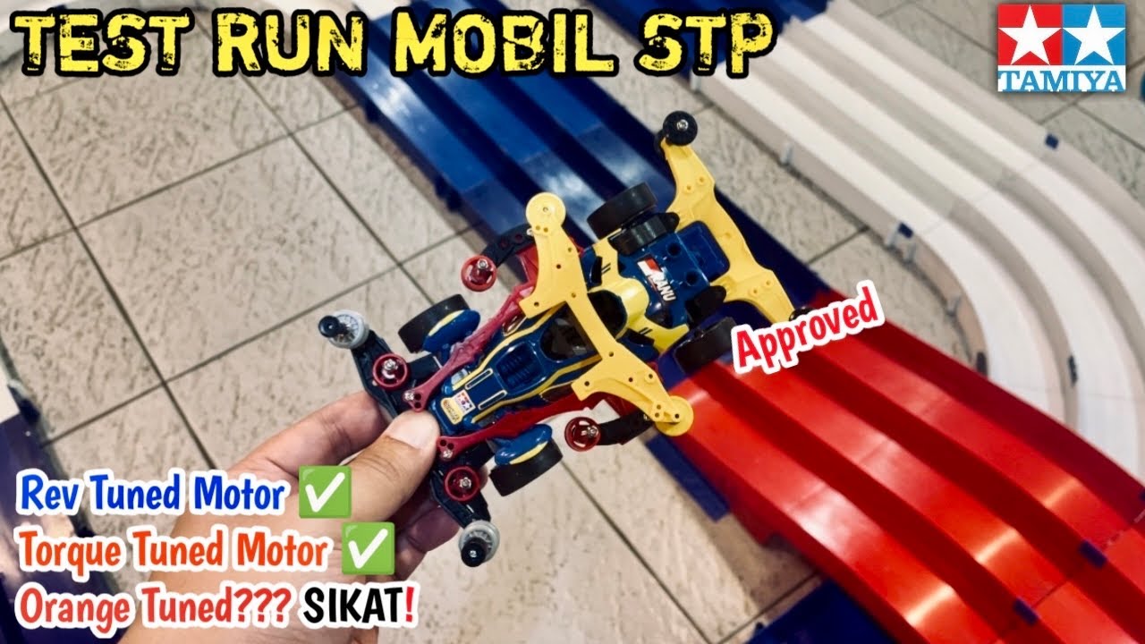 Test Run Tamiya STP settingan Ranu Ismawan - Standard Tamiya Plastik