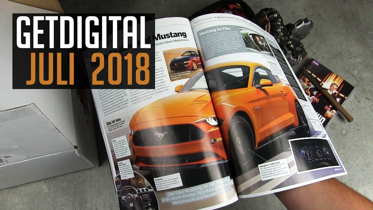 getDigital 07/2018 - Als Influencer mit Mustang gratis durch USA!