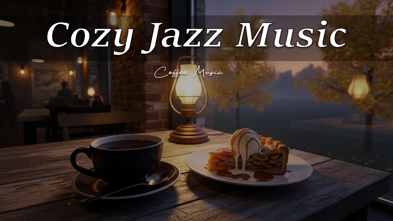 Cozy Jazz Music 🌿 Gentle Bossa Nova Coffee Ambience for Peaceful Focus and Happy Mood