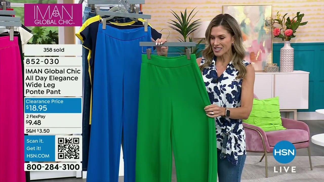 HSN | IMAN Global Chic Fashions - All On Sale 06.01.2025 - 03 PM