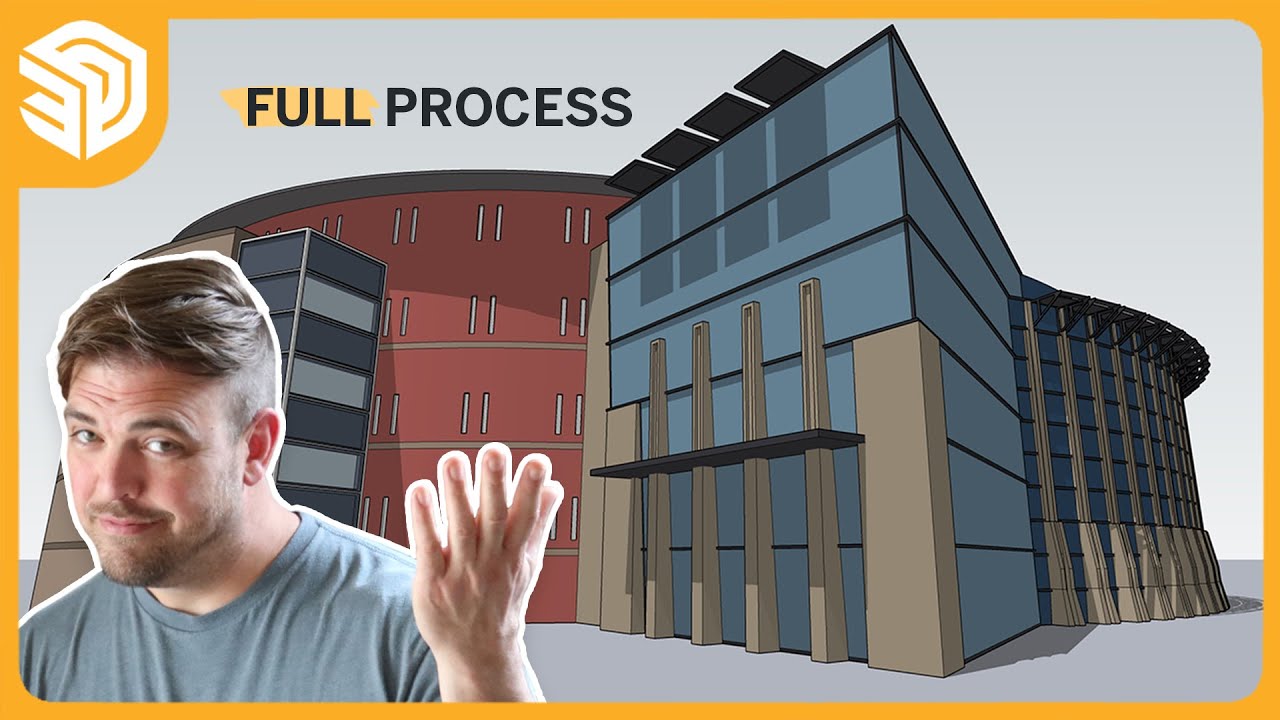 3D Modeling Ball Arena 🏀 LIVE!