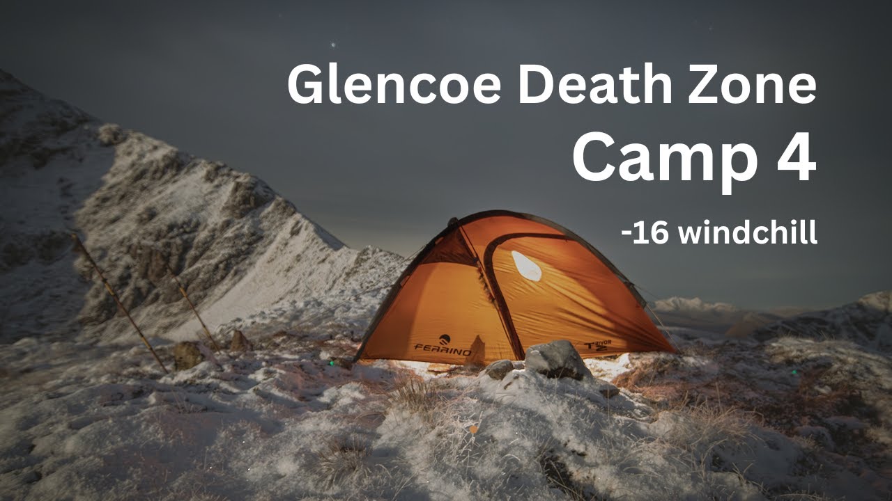 Epic Summit Camping Adventure #Glencoe in #Scotlands Stunning Highlands