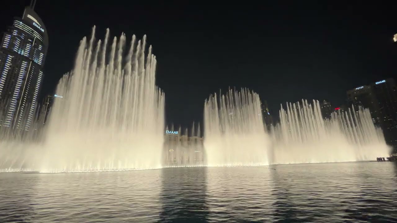The Dubai Fountain - Time to Say Goodbye (Con te partirò)