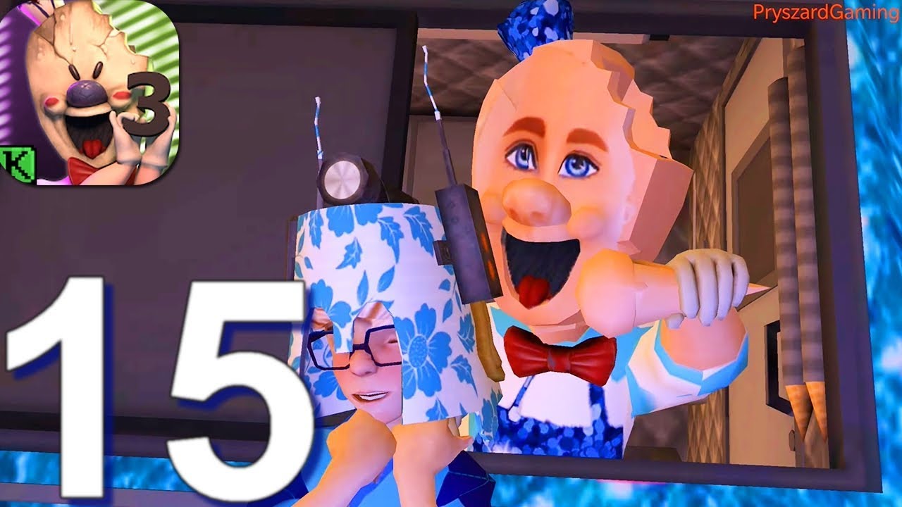 Ice Scream 3 - Gameplay Walkthrough Part 15 Rod Is A Ken (Android,iOS)