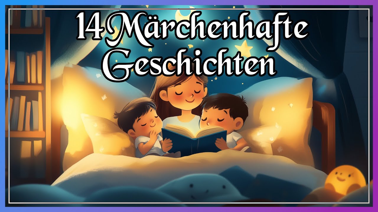 14 beruhigende Märchen zum Einschlafen ✨🌙  Traumhaftes Hörbuch Für Kinder & Erwachsene 🎧📖