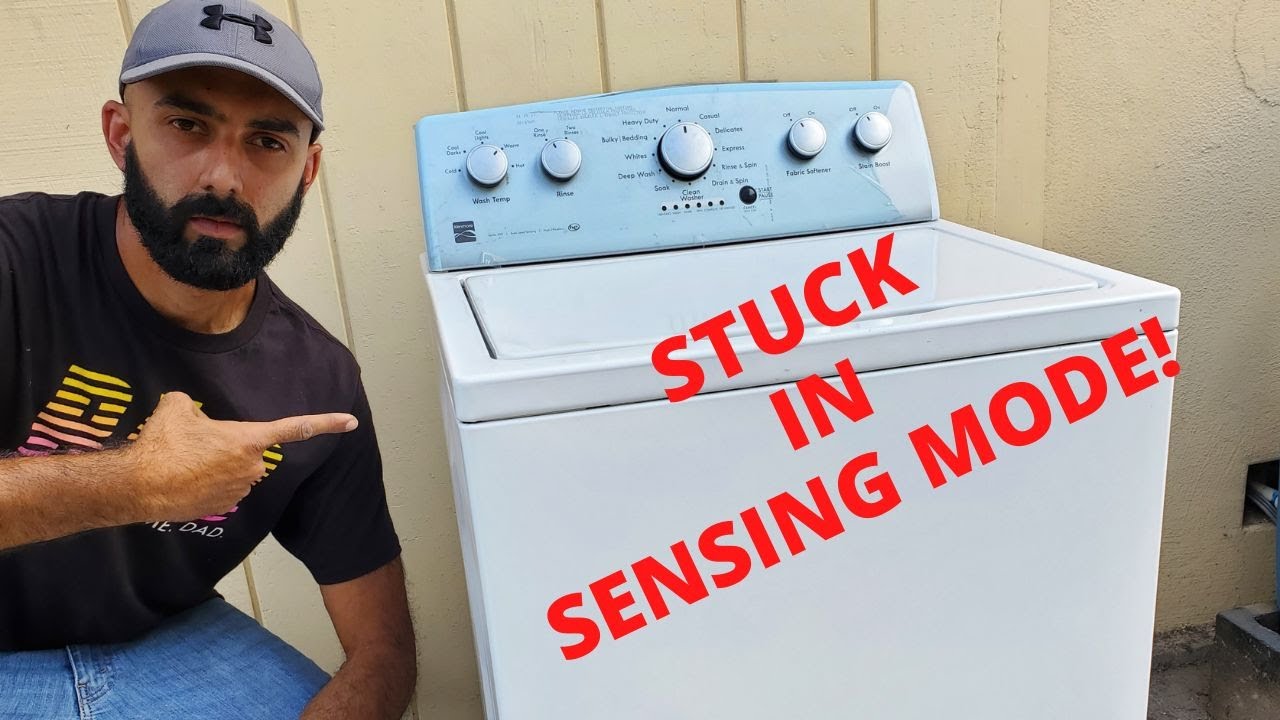 Устранение неполадок в стиральной машине Kenmore/Whirlpool HE, зависшей в режиме обнаружения!