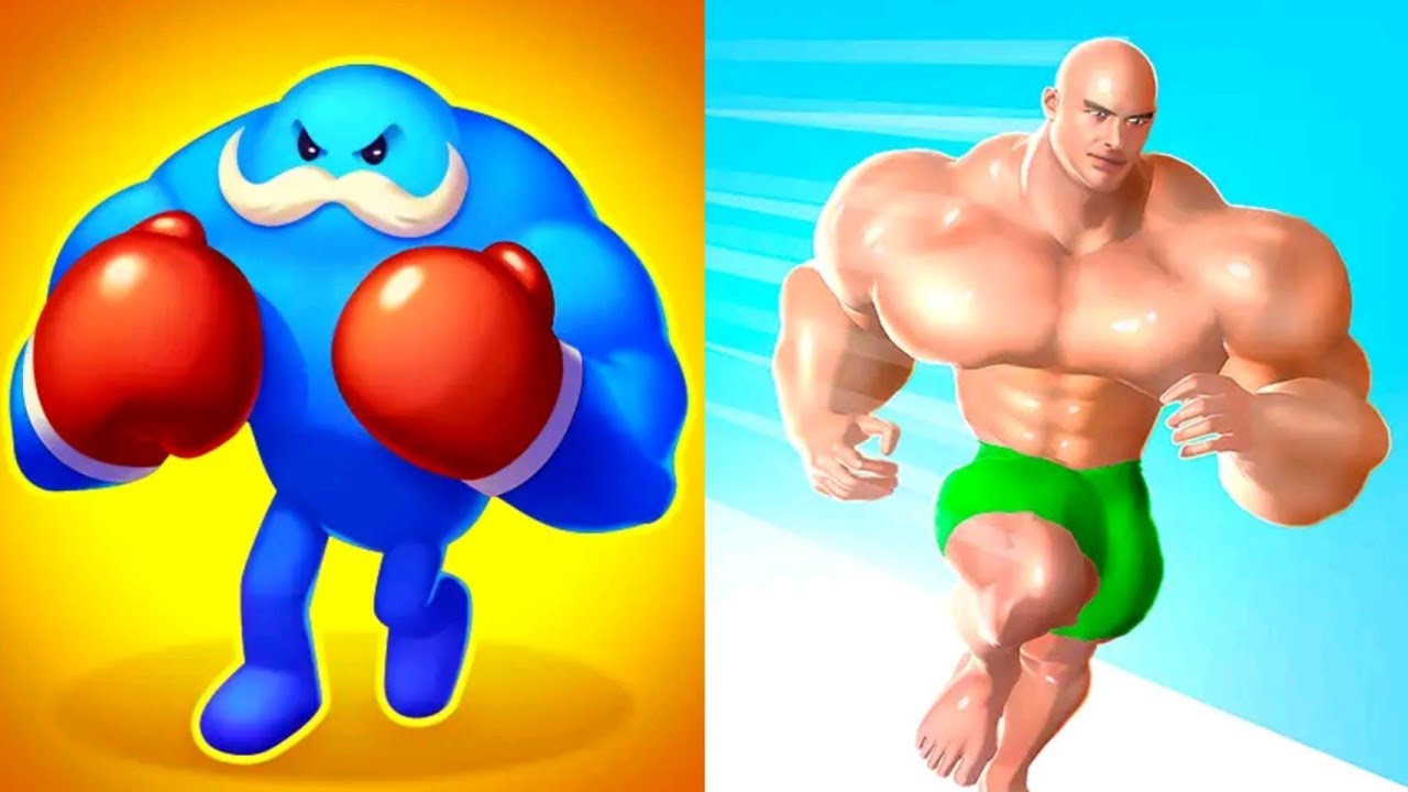 Punchy Race VS Muscle Rush Max All Levels Gameplay Android,iOS NEW UPDATE