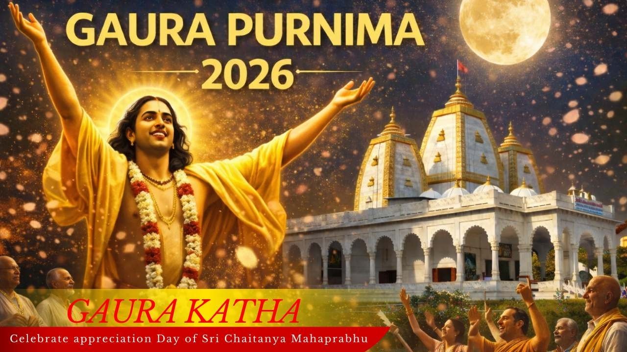 Gaura Purnima Festival Class | HG Chittahari Krishna  Prabhu | ISKCON Ujjain   03 March 2026