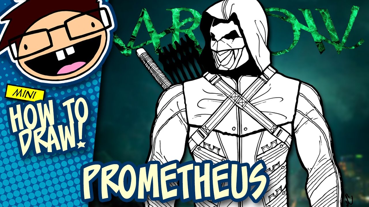 How to Draw PROMETHEUS (Arrow) | Narrated Easy Step-by-Step Tutorial