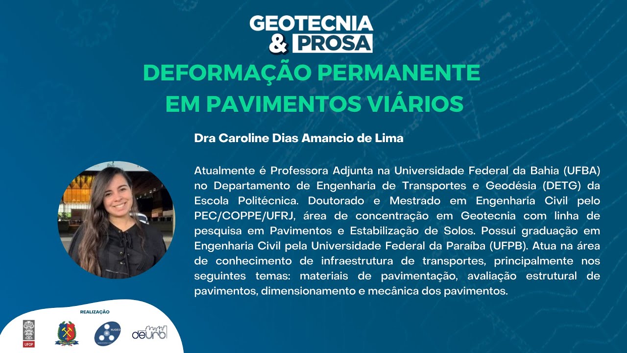 Geotecnia & Prosa #18 | DEFORMAÇÃO PERMANENTE EM PAVIMENTOS VIÁRIOS