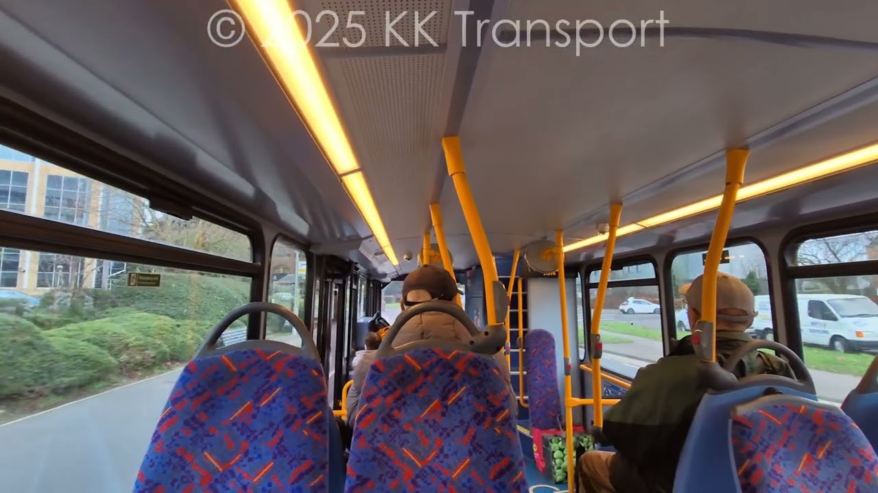 Metroline Travel: Route 307 (VWH2015 LK14FBL) Volvo B5LH/Wright Eclipse Gemini 3 10.6m | 4K