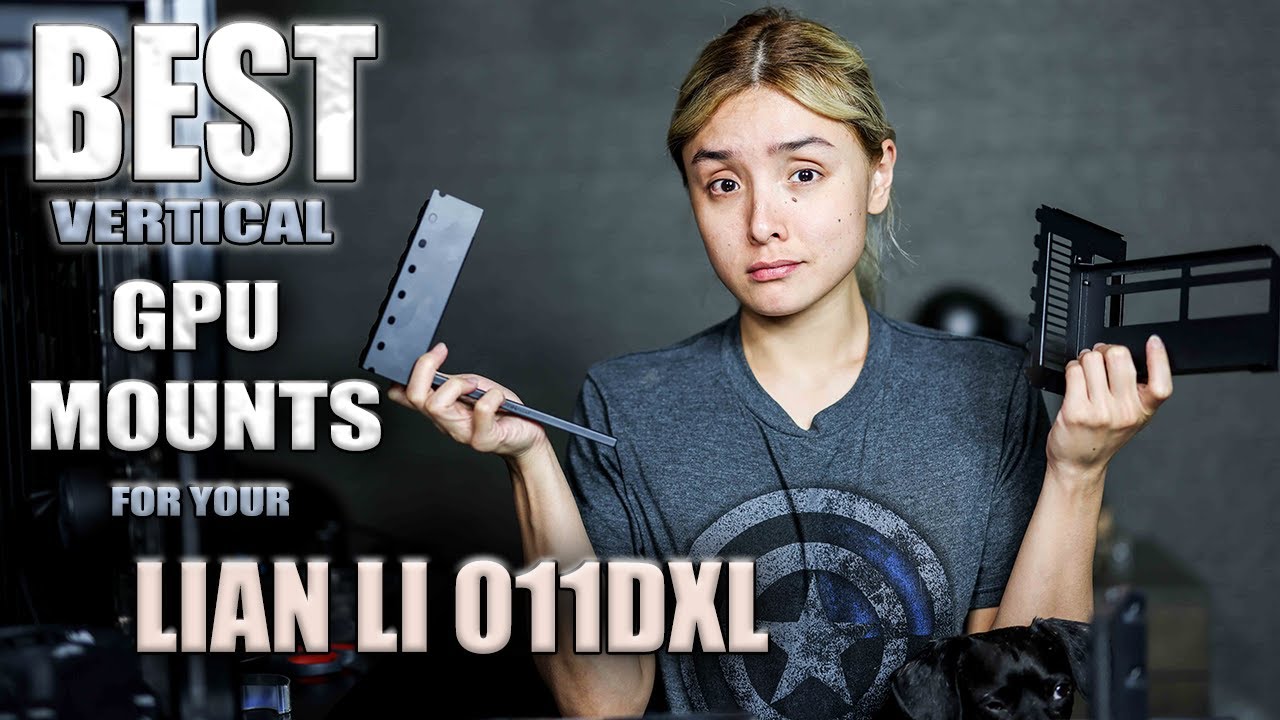 Best Vertical GPU Mount for Lian Li o11 Dynamic XL | Cooler Master Phanteks Linkup CableMod