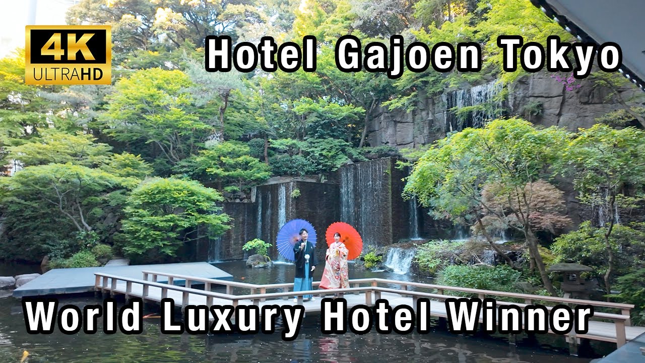 Tokyo's World Luxury Hotel Winner Hotel Gajoen ホテル雅叙園東京 [4K 60fps ASMR]