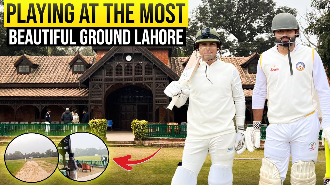 This Cricket Ground Feels Like England 🇬🇧 || Umpire Wrong Decision 😳