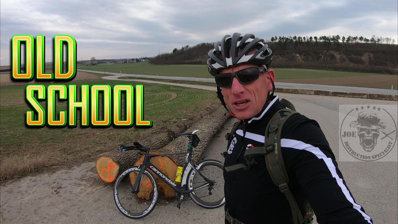 TRIATHLON BIKE TRAINING IN AUSTRIA - WEINVIERTEL - THE FIT LAND - OLD SCHOOL BICYCLE CANNONDALE