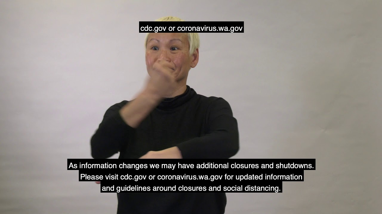 ASL COVID-19 Video Series - What is Social Distancing?
