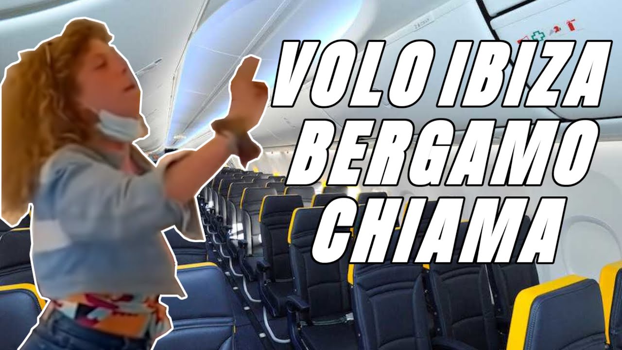 VOLO IBIZA BERGAMO CHIAMA ... 📞
