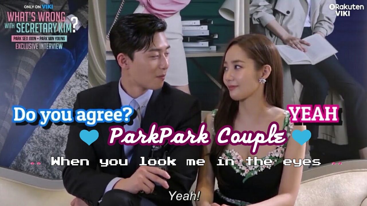 ParkPark Couple stares BTS compilation [Park Seo Joon 💙 Park Min Young]