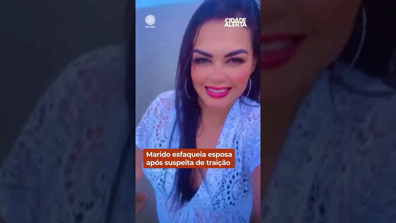 Marido esfaqueia esposa ap&oacute;s suspeita de trai&ccedil;&atilde;o #Shorts #CidadeAlerta