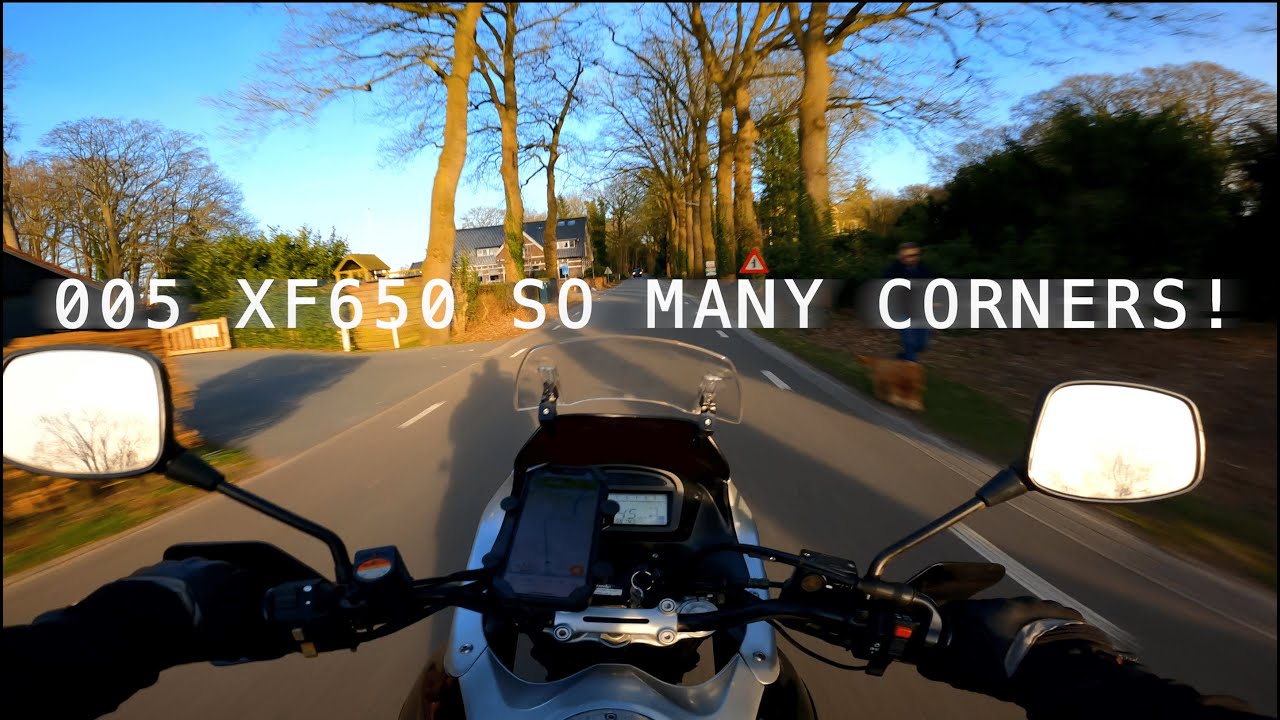 XF650 SO MANY CORNERS!