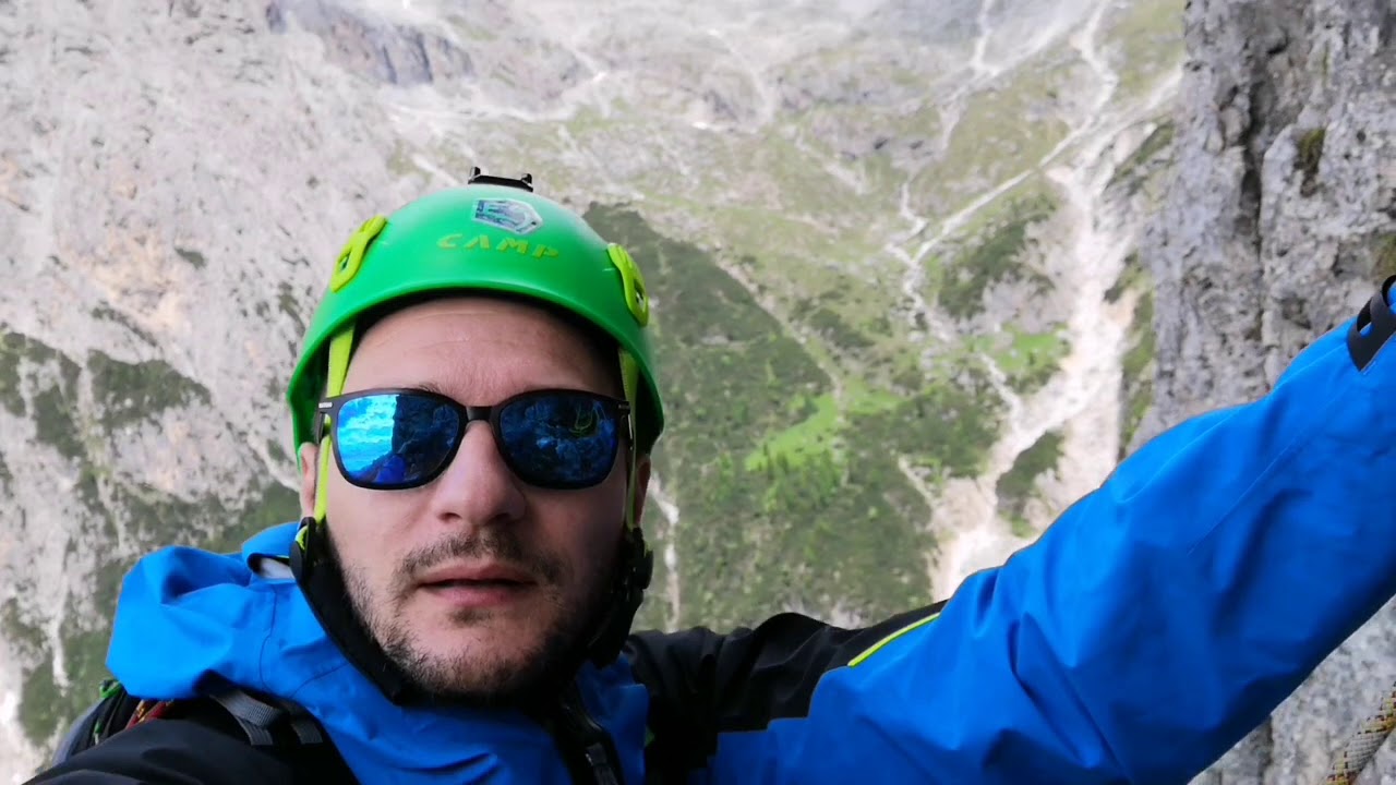 Dente del rifugio - Via spigolo Franceschini