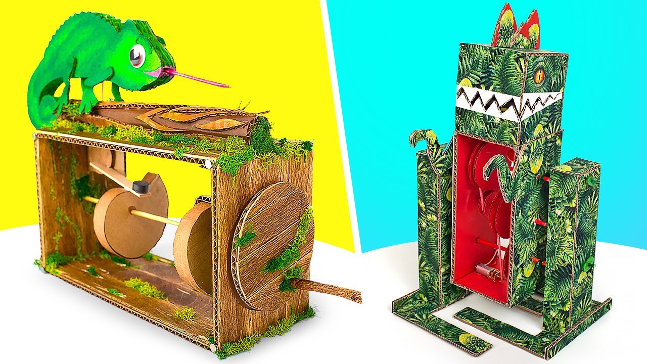 Cool DIY Toys You Can Create At Home || DIY Crafts From Cardboard
