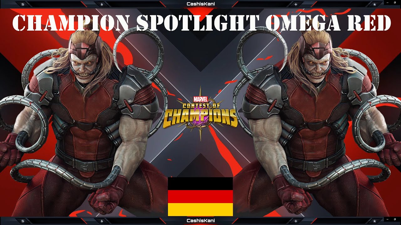 [MCOC] Champion Spotlight Omega Red [Deutsch] [1440p]