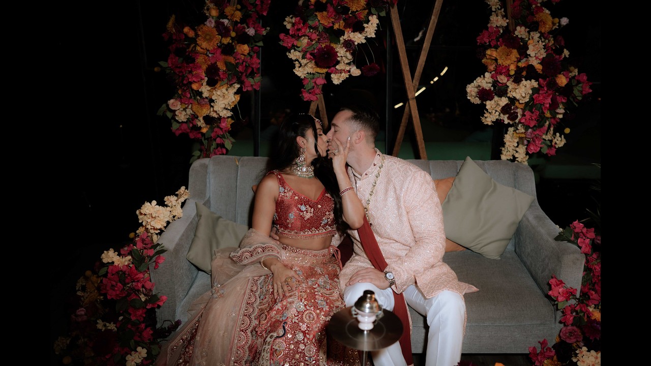 A + J wedding in Mexico City