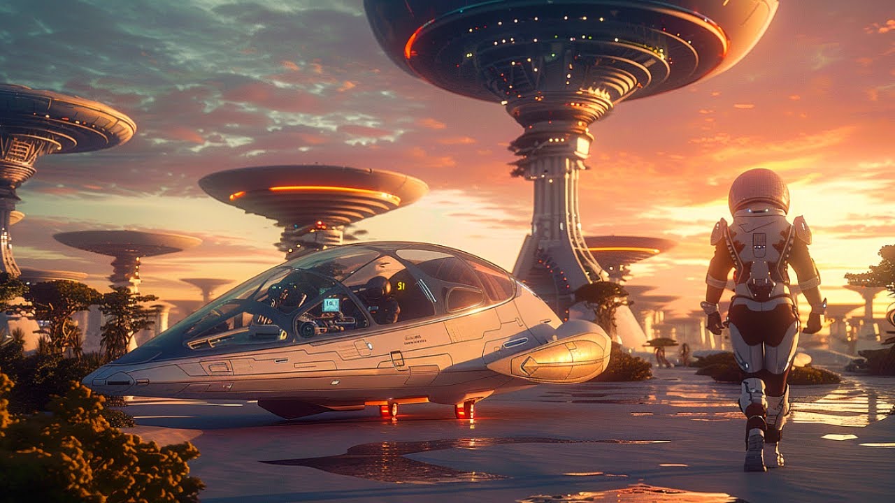 The City of Tomorrow in 2080: Ultra-Realistic Utopia Where Nature and Tech Unite | 4K